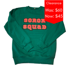 Load image into Gallery viewer, Pretty Soror Squad Chenille Sweatshirt