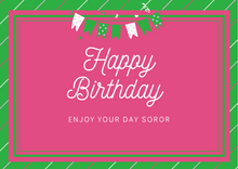 Load image into Gallery viewer, Pretty Birthday Card Set