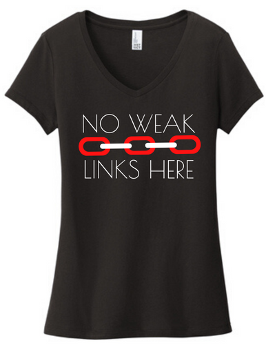 Devastating No Weak Links Tee V Neck