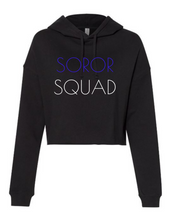 Load image into Gallery viewer, Finer Soror Squad Cropped Hoodie