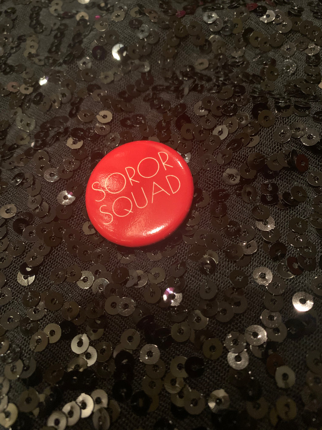Soror Squad Button Red
