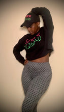 Load image into Gallery viewer, Pretty Soror Squad Cropped Hoodie