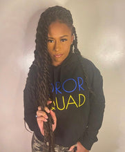 Load image into Gallery viewer, Soror Squad Cropped Hoodie Gold