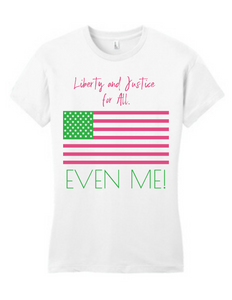 Pretty Liberty & Justice Tee